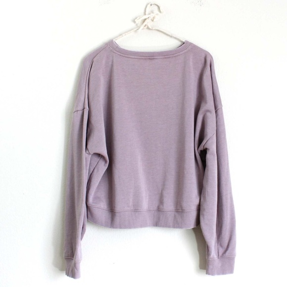 NWT Z Supply The Fleece Pullover Cropped - Picture 3 of 4